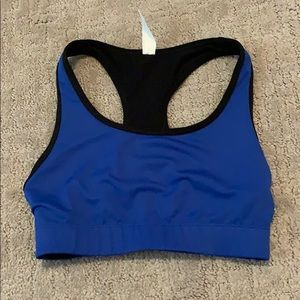Royal blue sports Bra